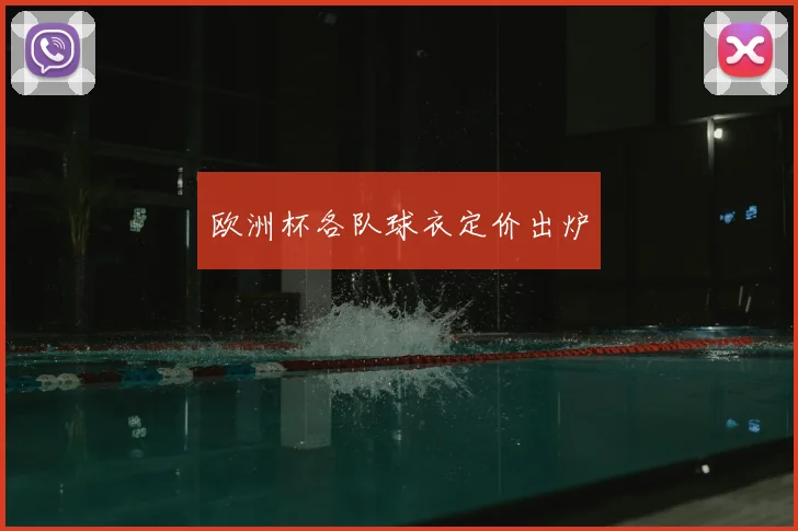 欧洲杯各队球衣定价出炉